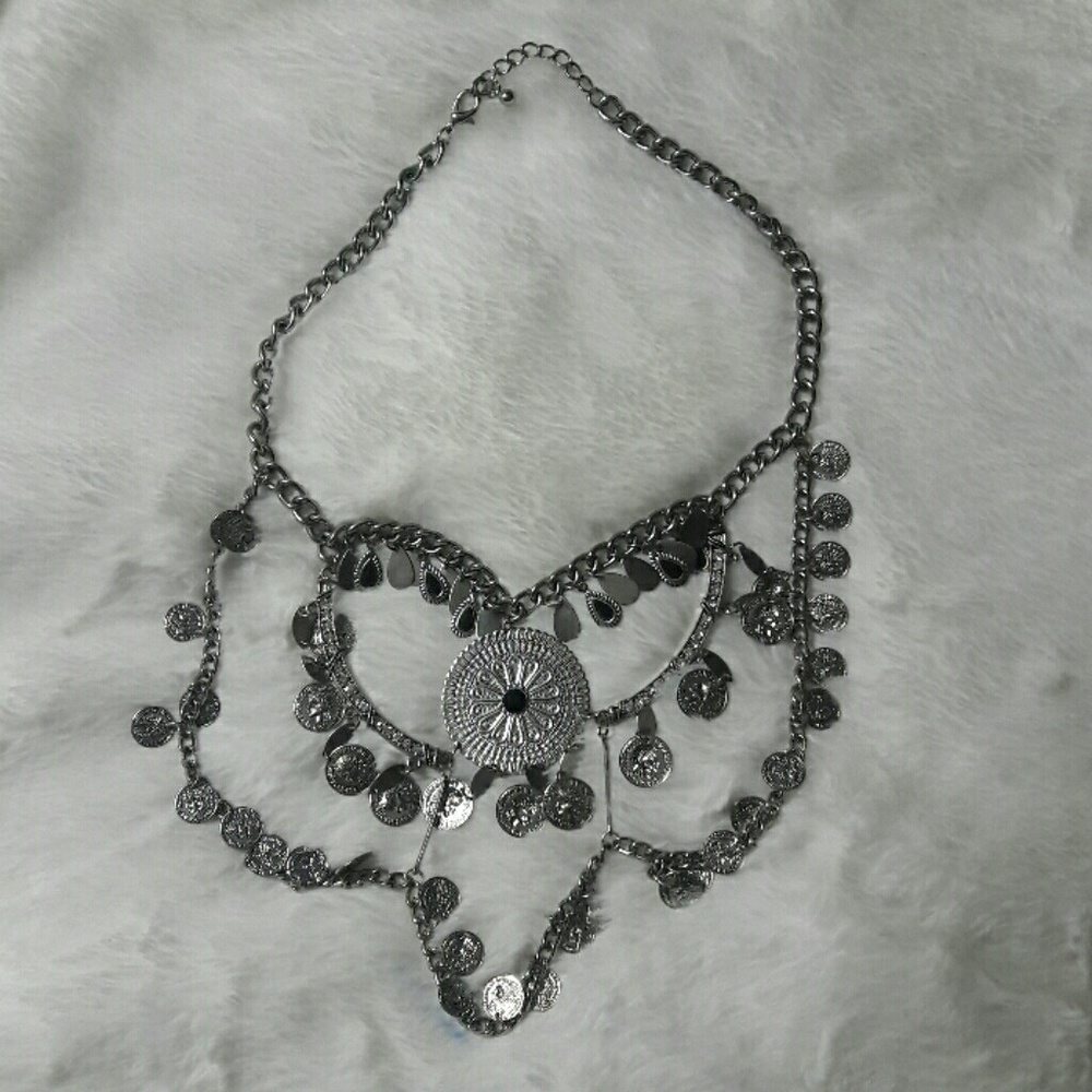Silver necklace